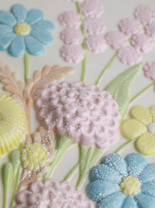 Riverbend 3D Floral Platter | Whit's Vintage Picks