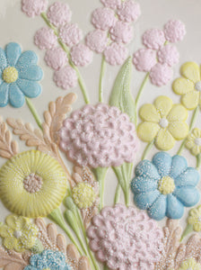 Riverbend 3D Floral Platter | Whit's Vintage Picks