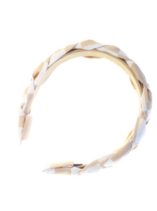 Braided Headband | Tan Check