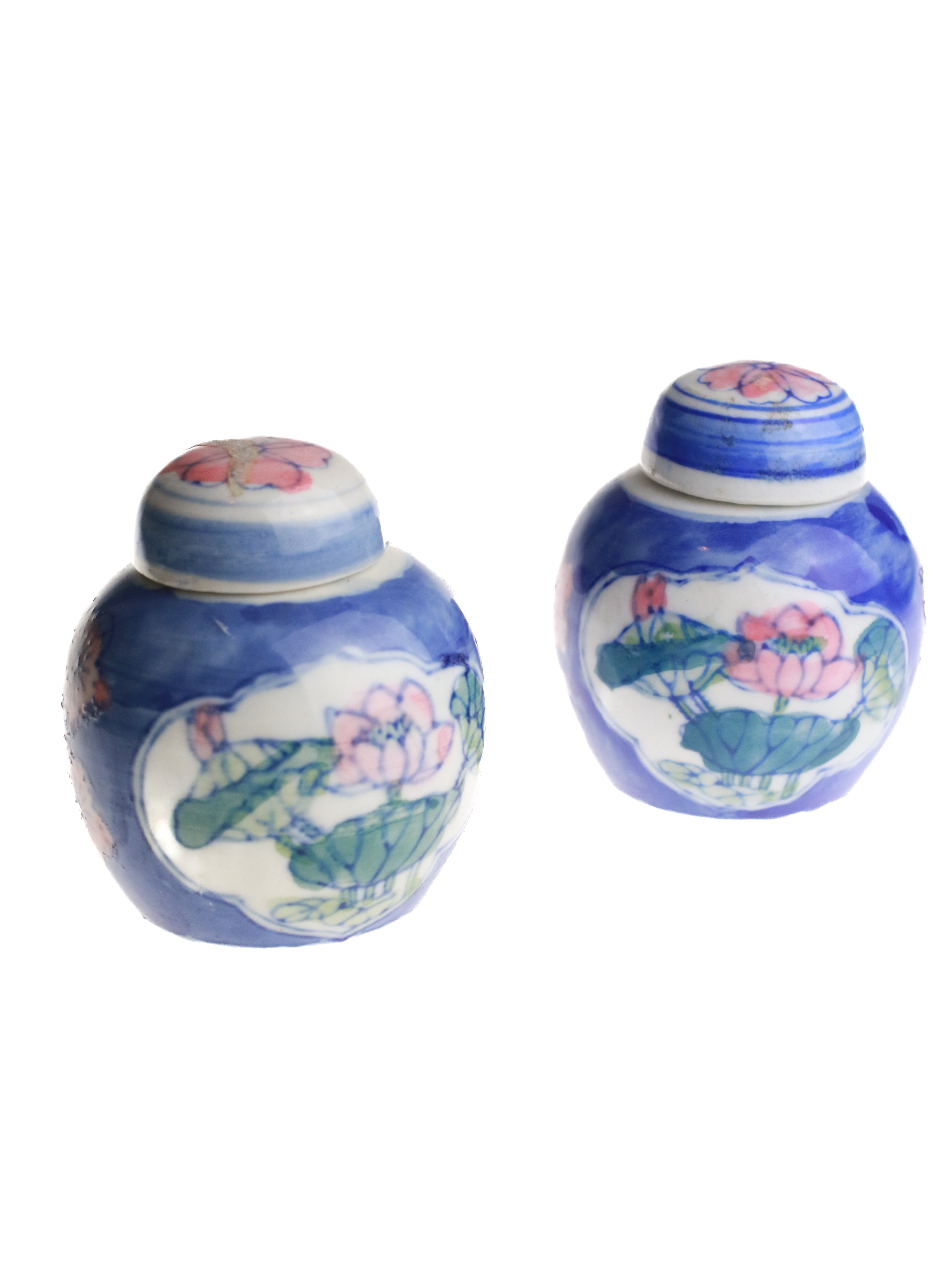 Mini Ginger Jars (set of 2) | Whit's Vintage Picks