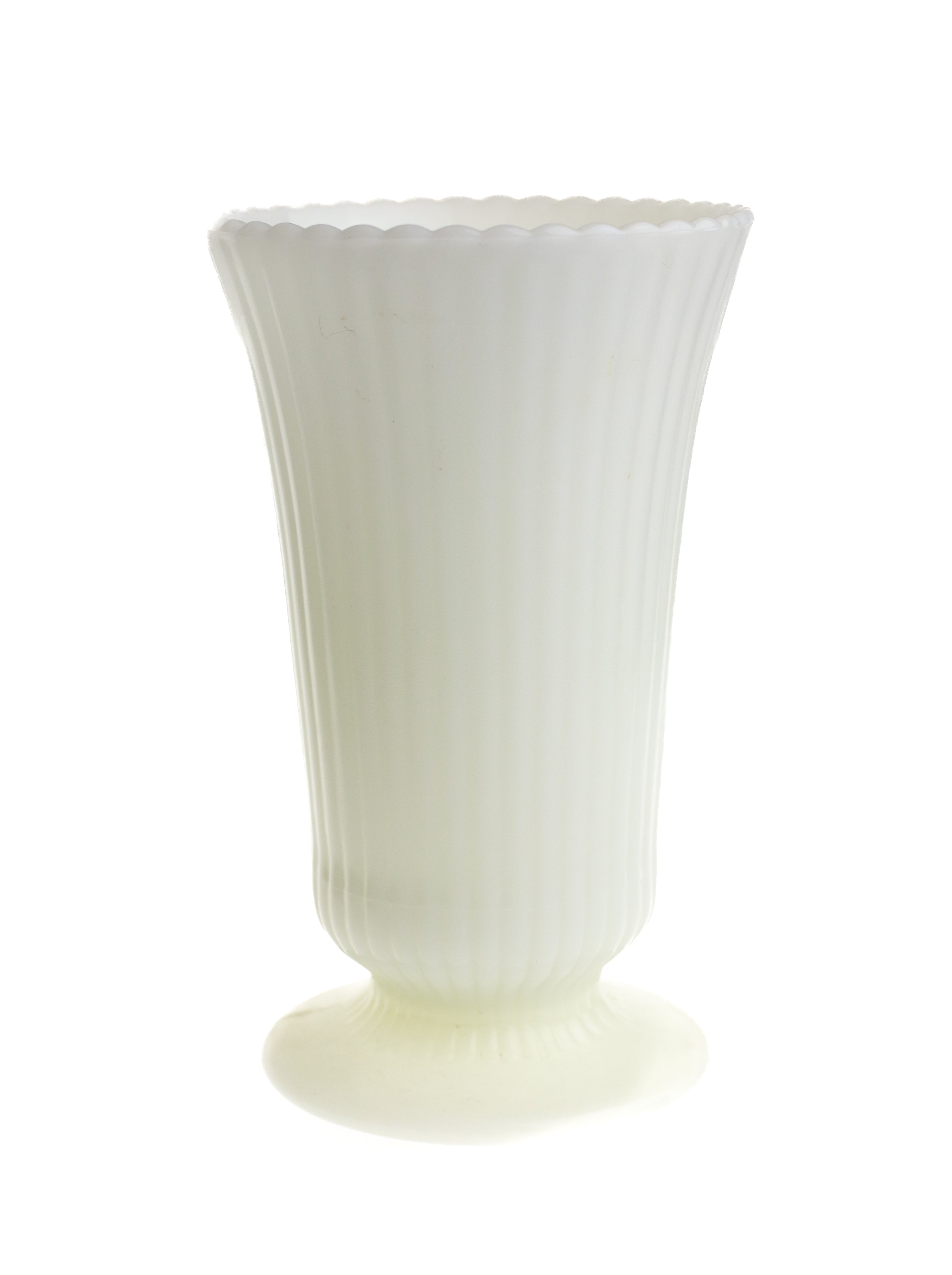 Milk Glass Vase | Whit's Vintage Picks