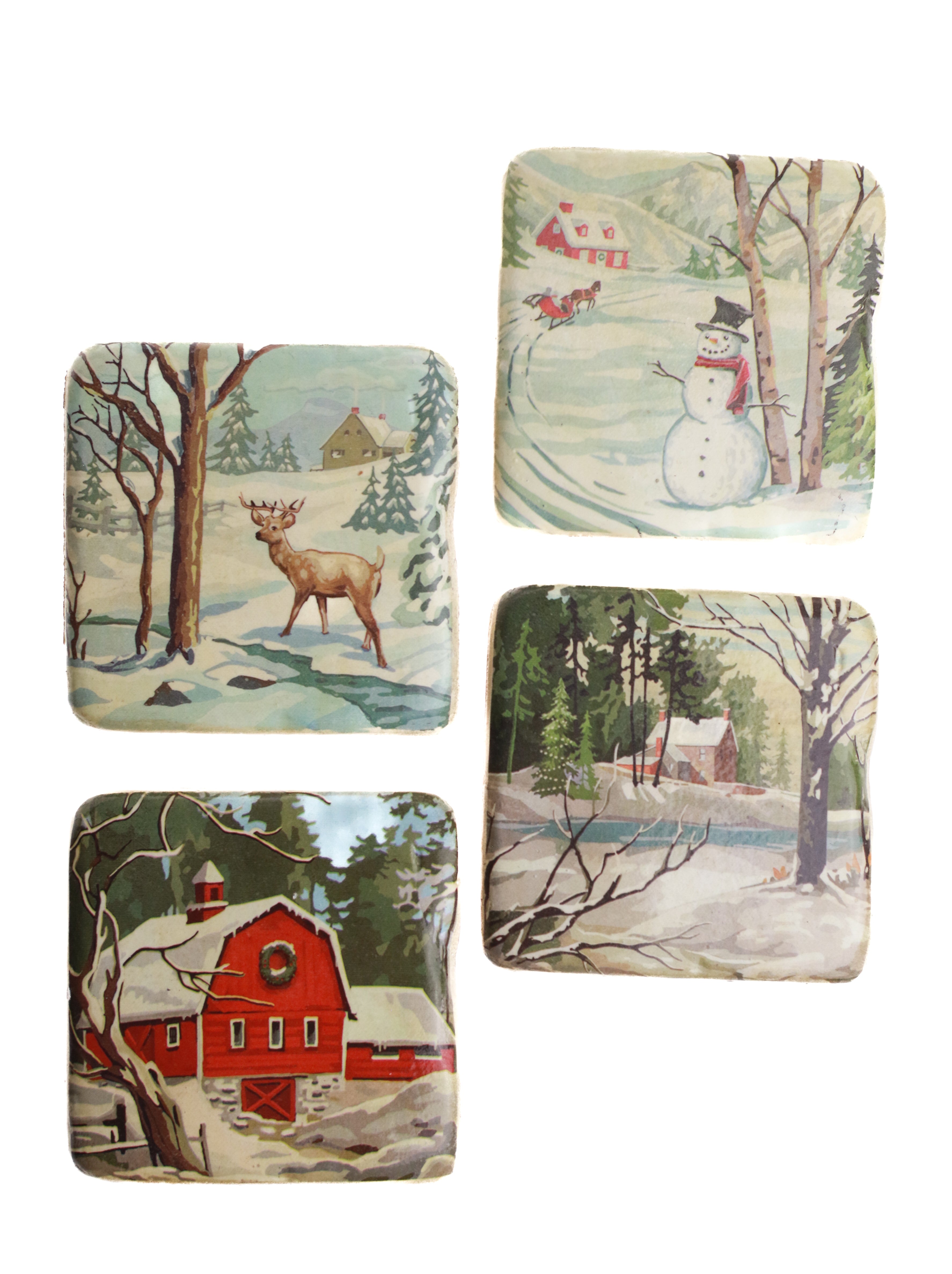 Vintage Coaster Set