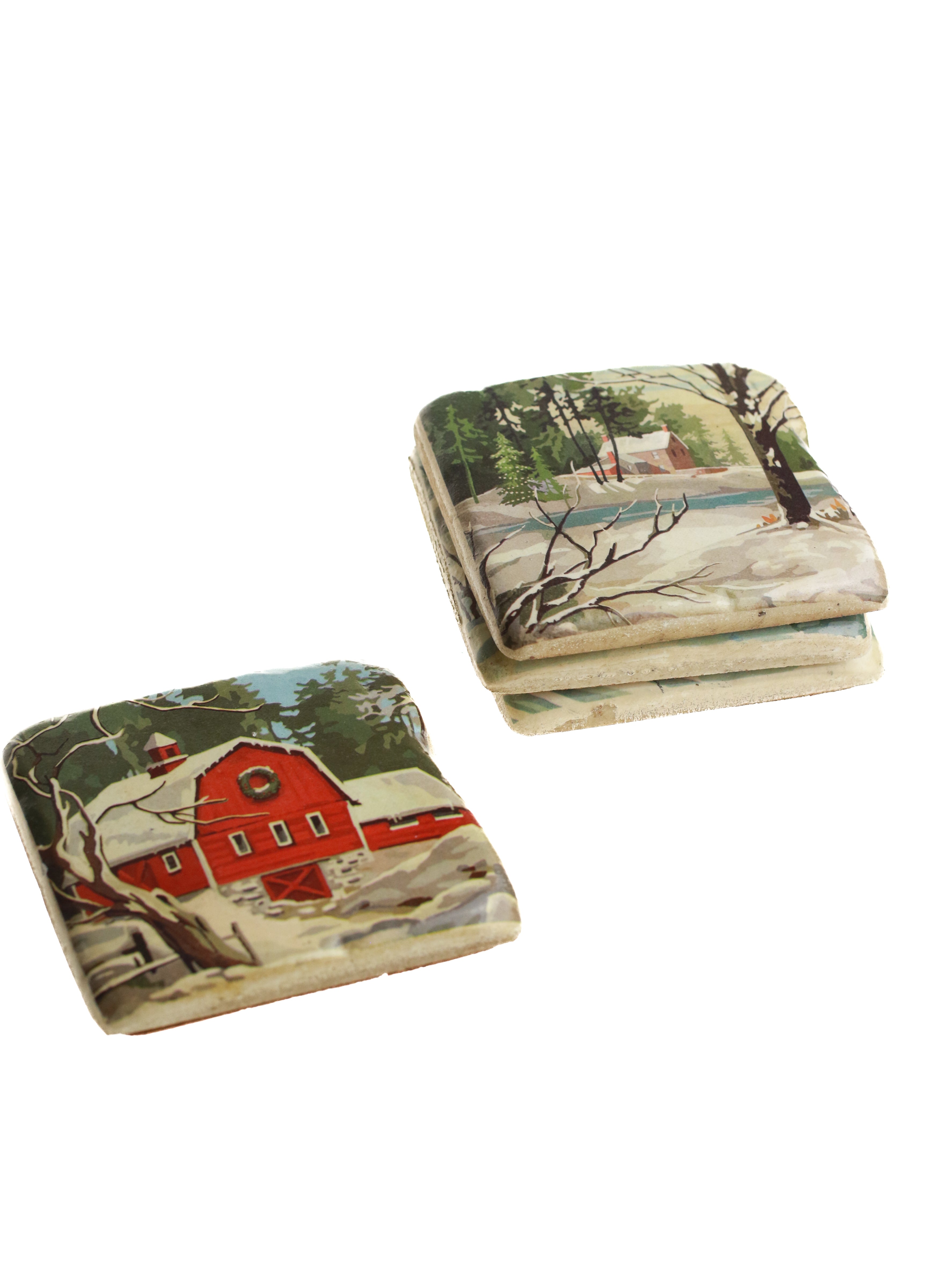 Vintage Coaster Set