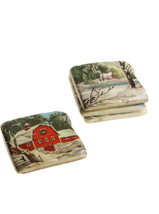 Vintage Coaster Set