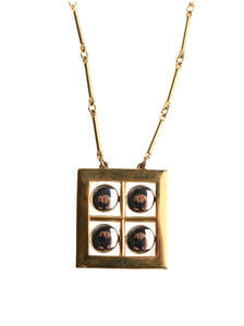 4 Square Necklace | Whit's Vintage Picks