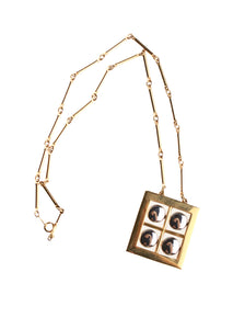 4 Square Necklace | Whit's Vintage Picks