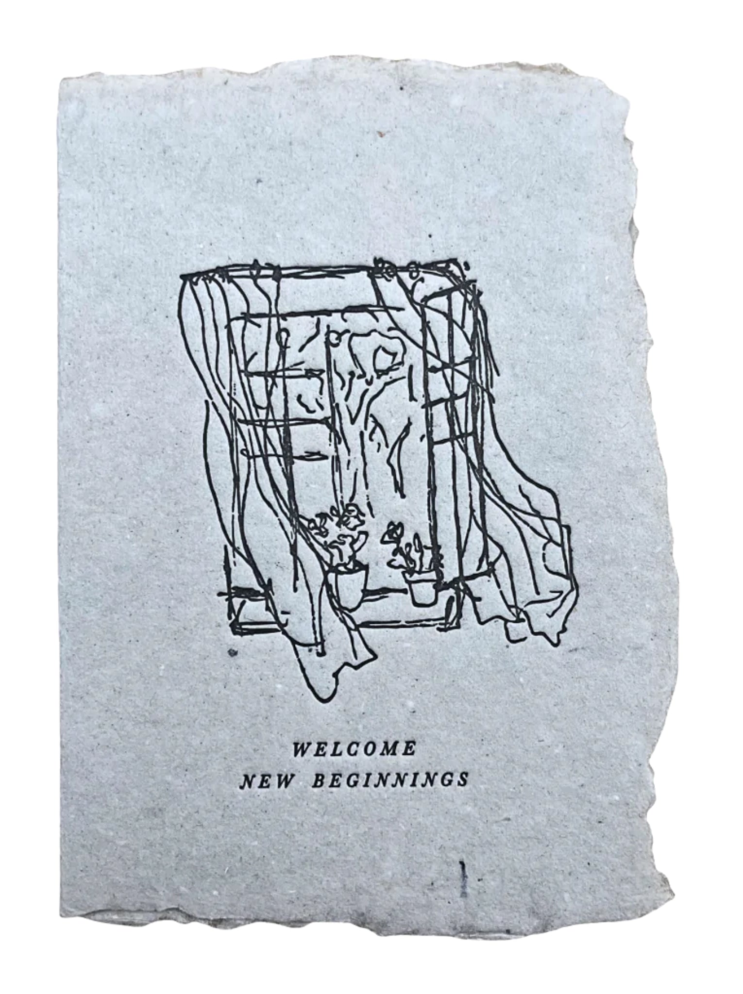 Welcome New Beginnings Card | Farmette