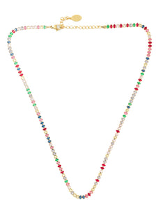 Rainbow Gem Necklace
