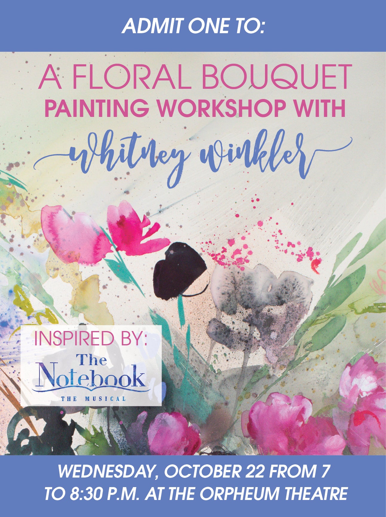A Floral Bouquet Painting Workshop with Whitney Winkler