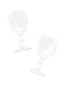 Old Fashioned Glass Goblets (set of 10)