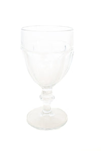 Old Fashioned Glass Goblets (set of 10)