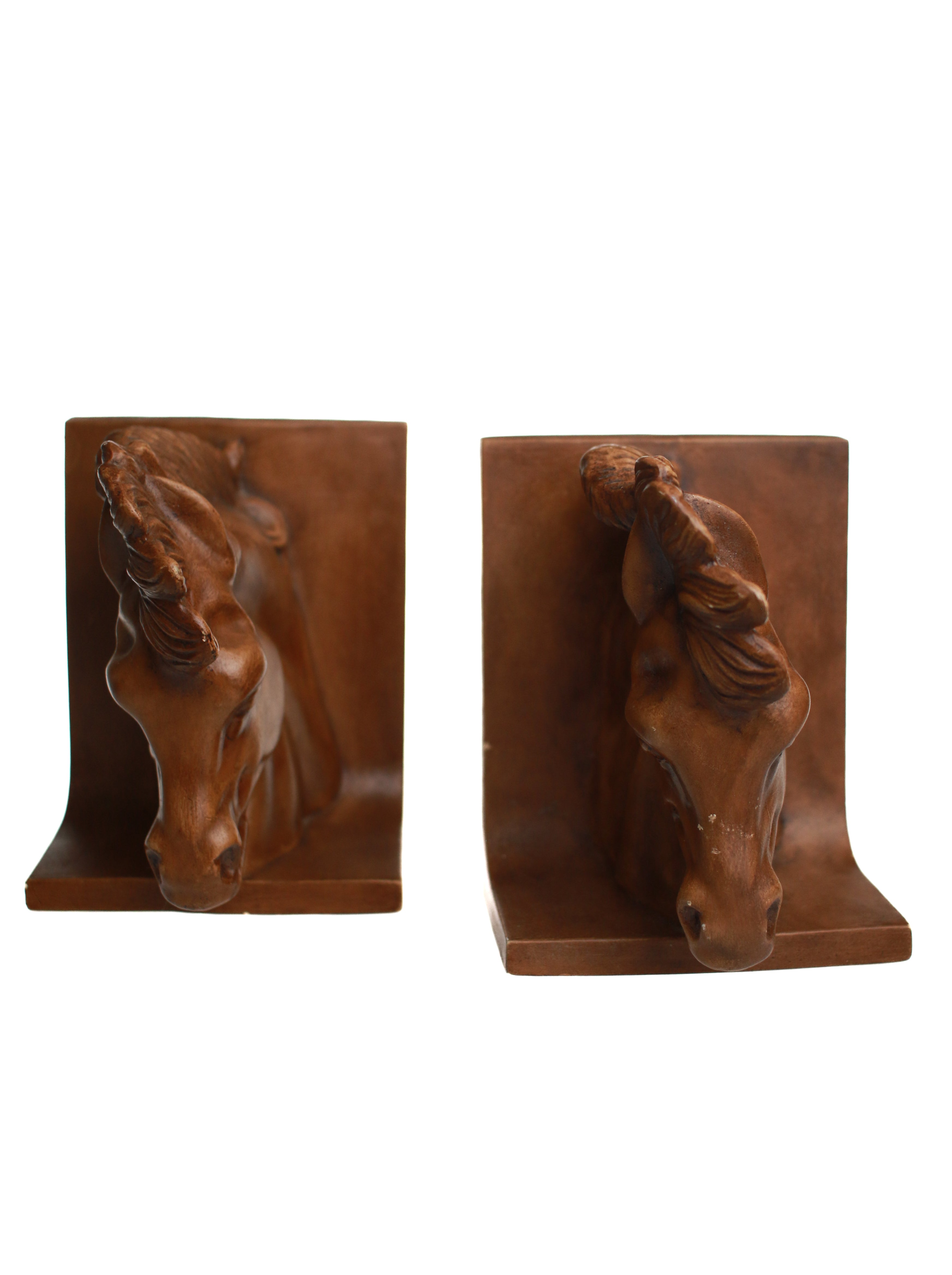 Whit's Vintage Picks | 70's Horsehead Bookends