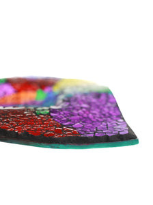 Crushed Mosaic Rainbow Plate