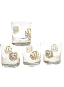 Memphis Whiskey Glasses (Set of 4)