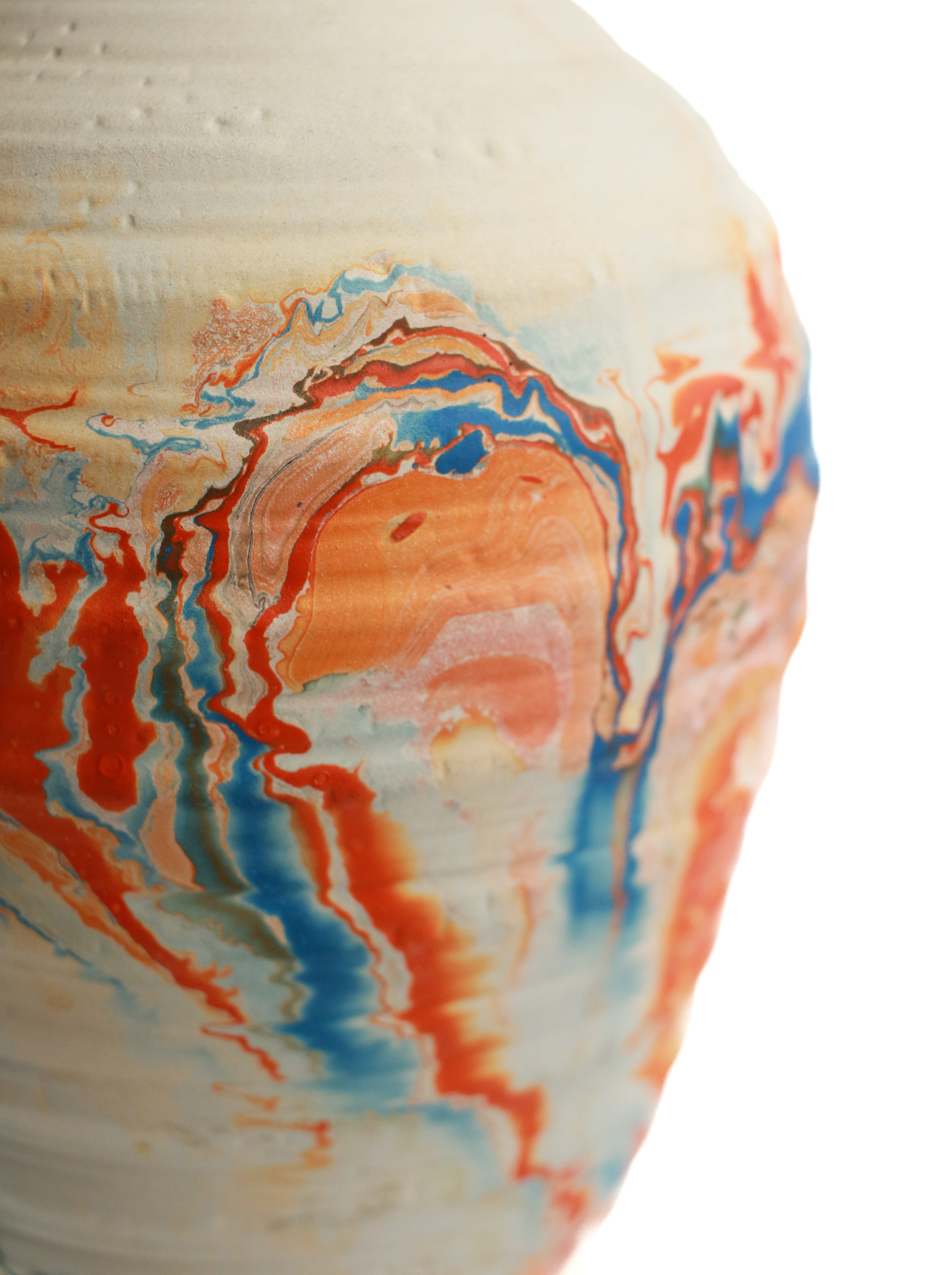 Whit's Vintage Picks - Marbled Vase