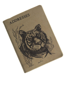 Tiger Pocket Address Book