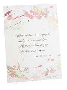 Helen Keller Quote Mini Print
