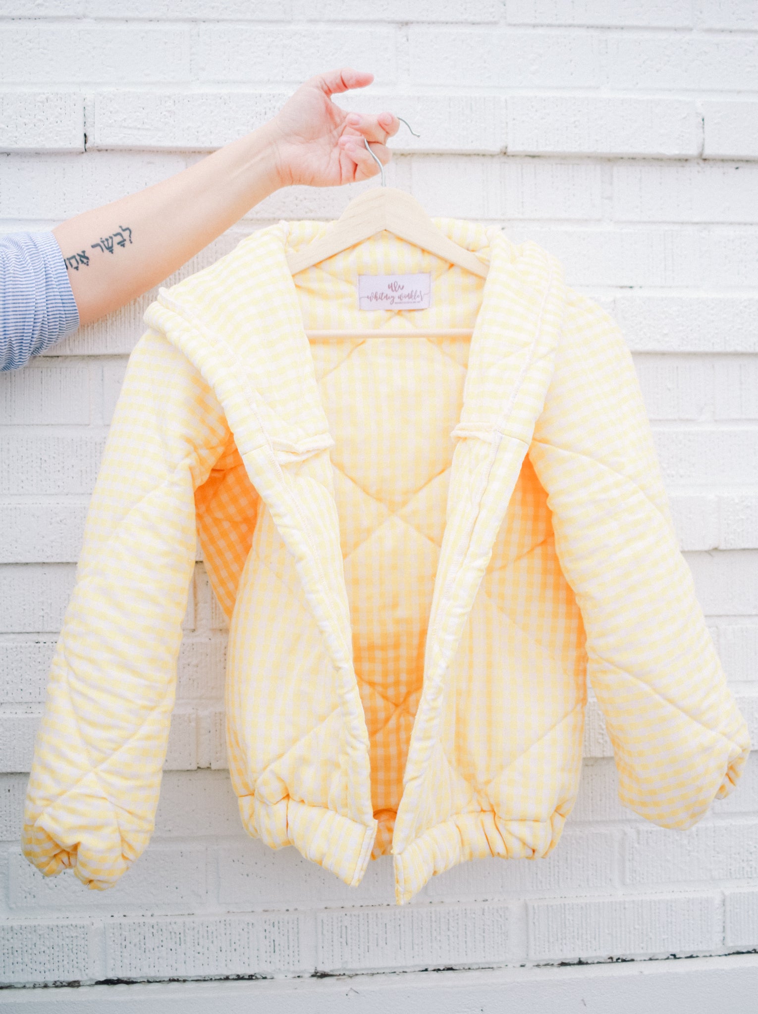 Kid's Sunshine & Daisies Quilted Coat