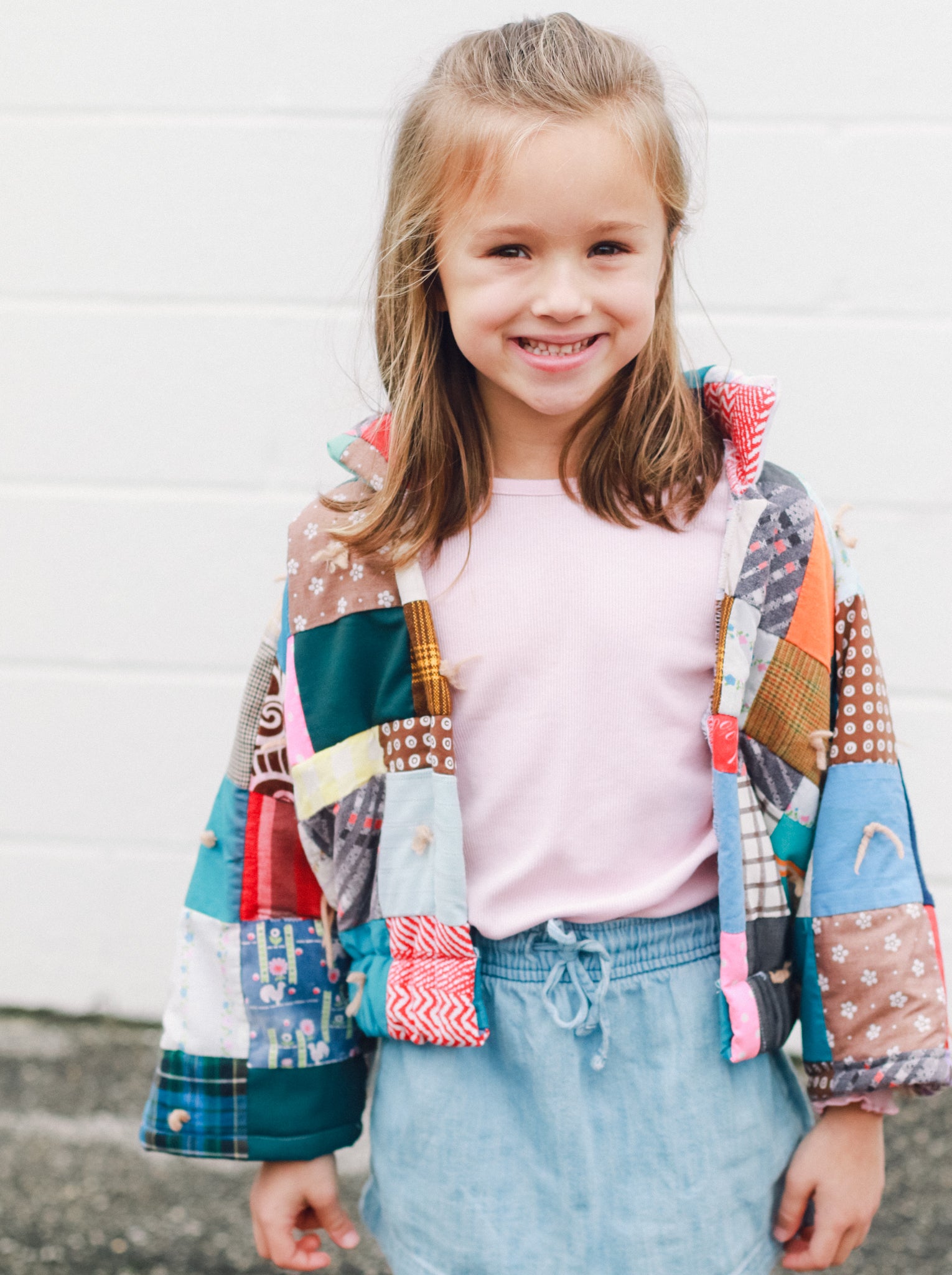 Kids' Quilted Bomber