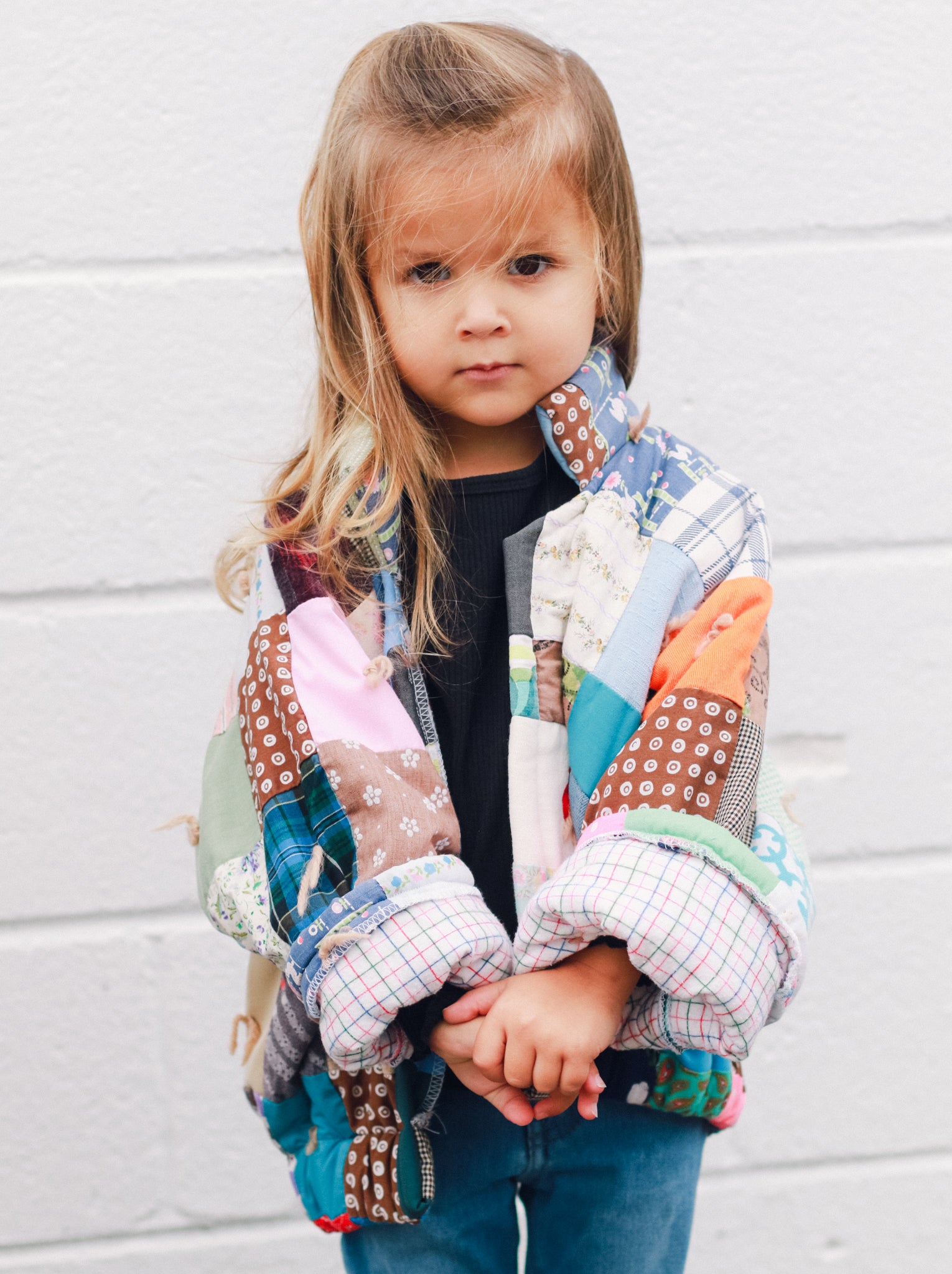 Kids' Quilted Bomber