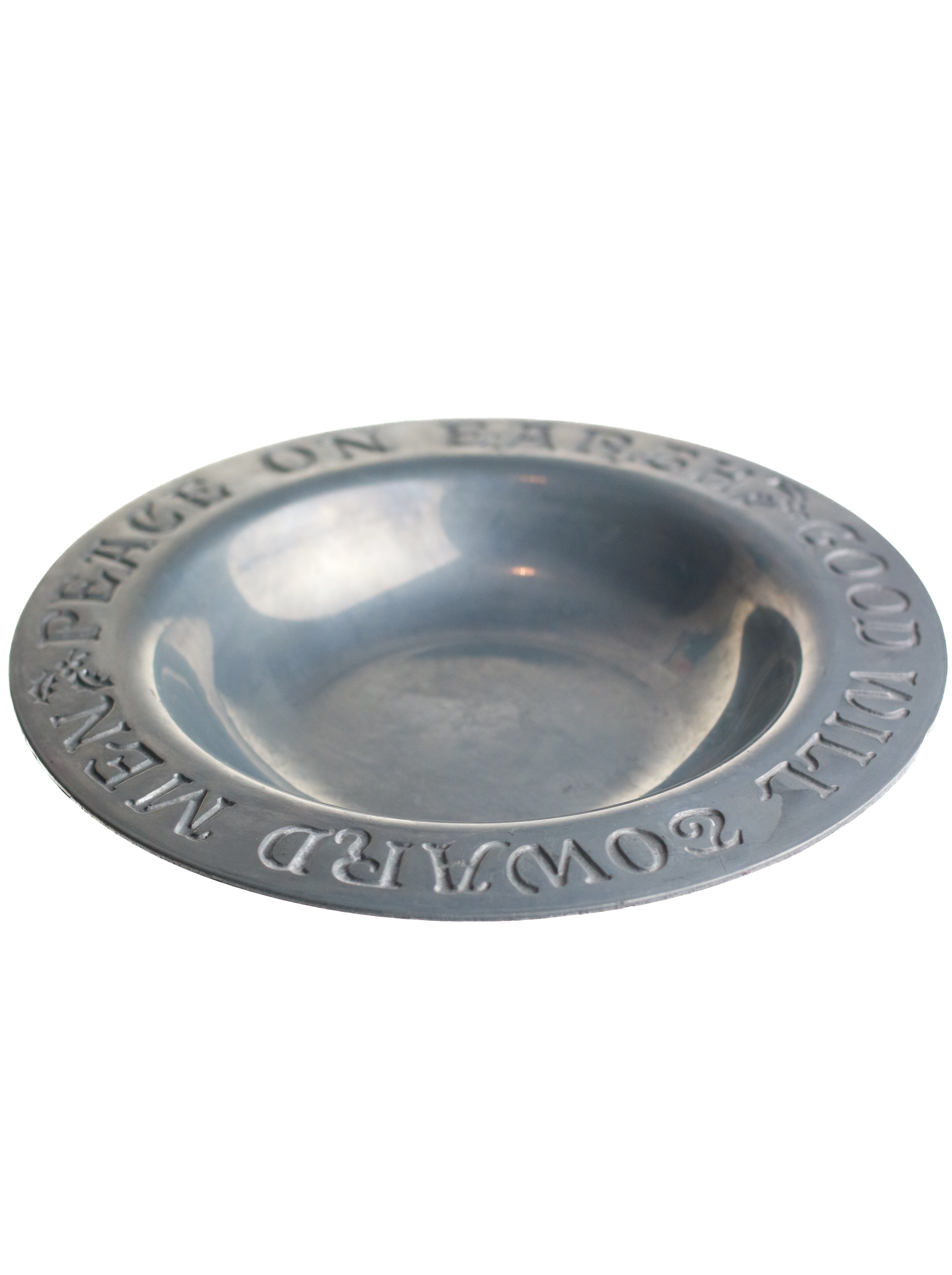 Pewter Christmas Bowl