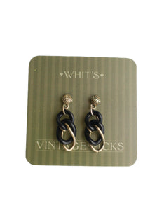 Chain Link Earrings | Whit's Vintage Picks