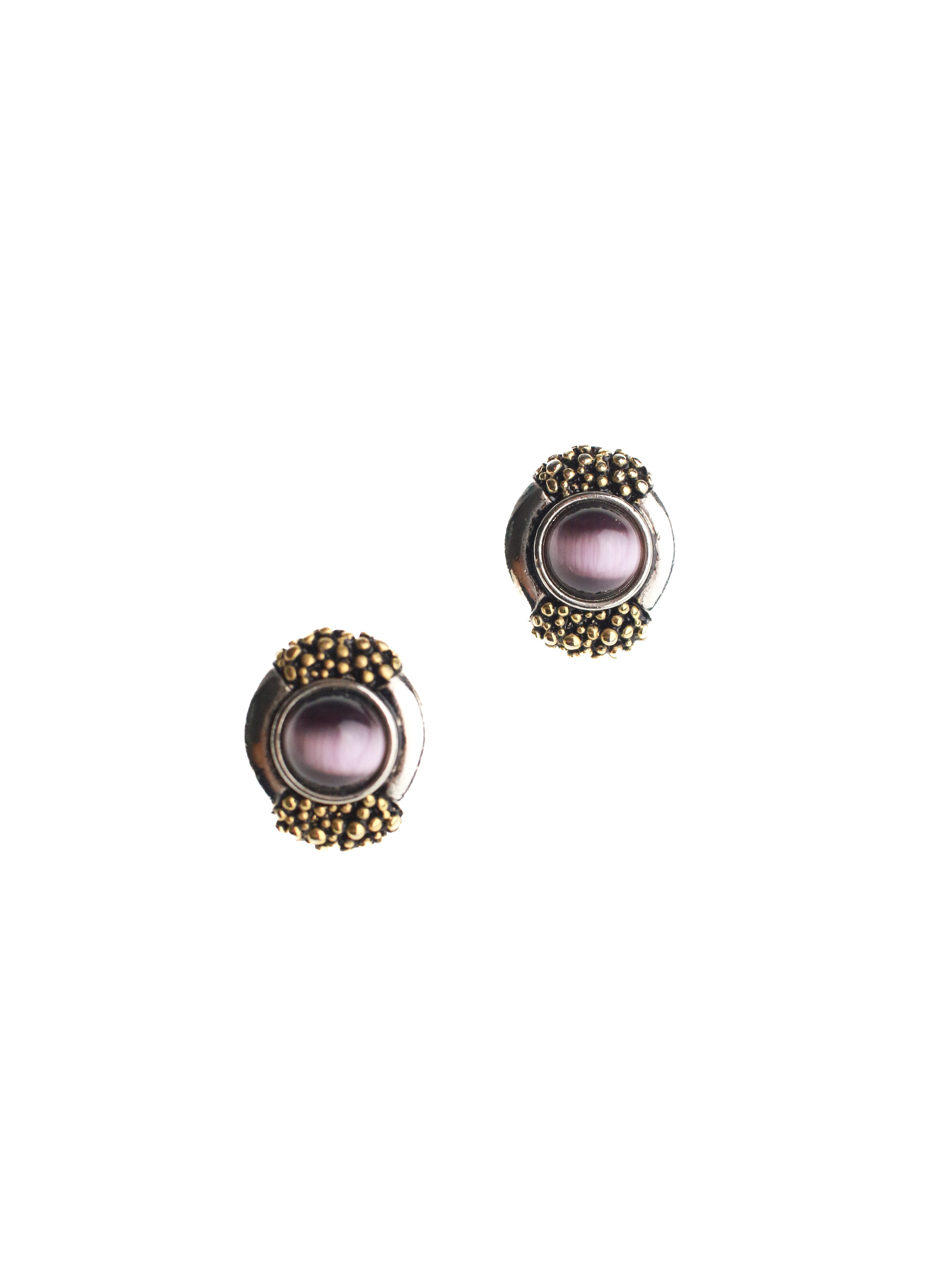 Purple Dewdrop Studs | Whit's Vintage Picks