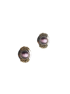 Purple Dewdrop Studs | Whit's Vintage Picks