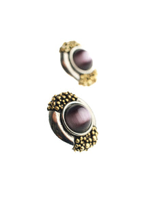 Purple Dewdrop Studs | Whit's Vintage Picks