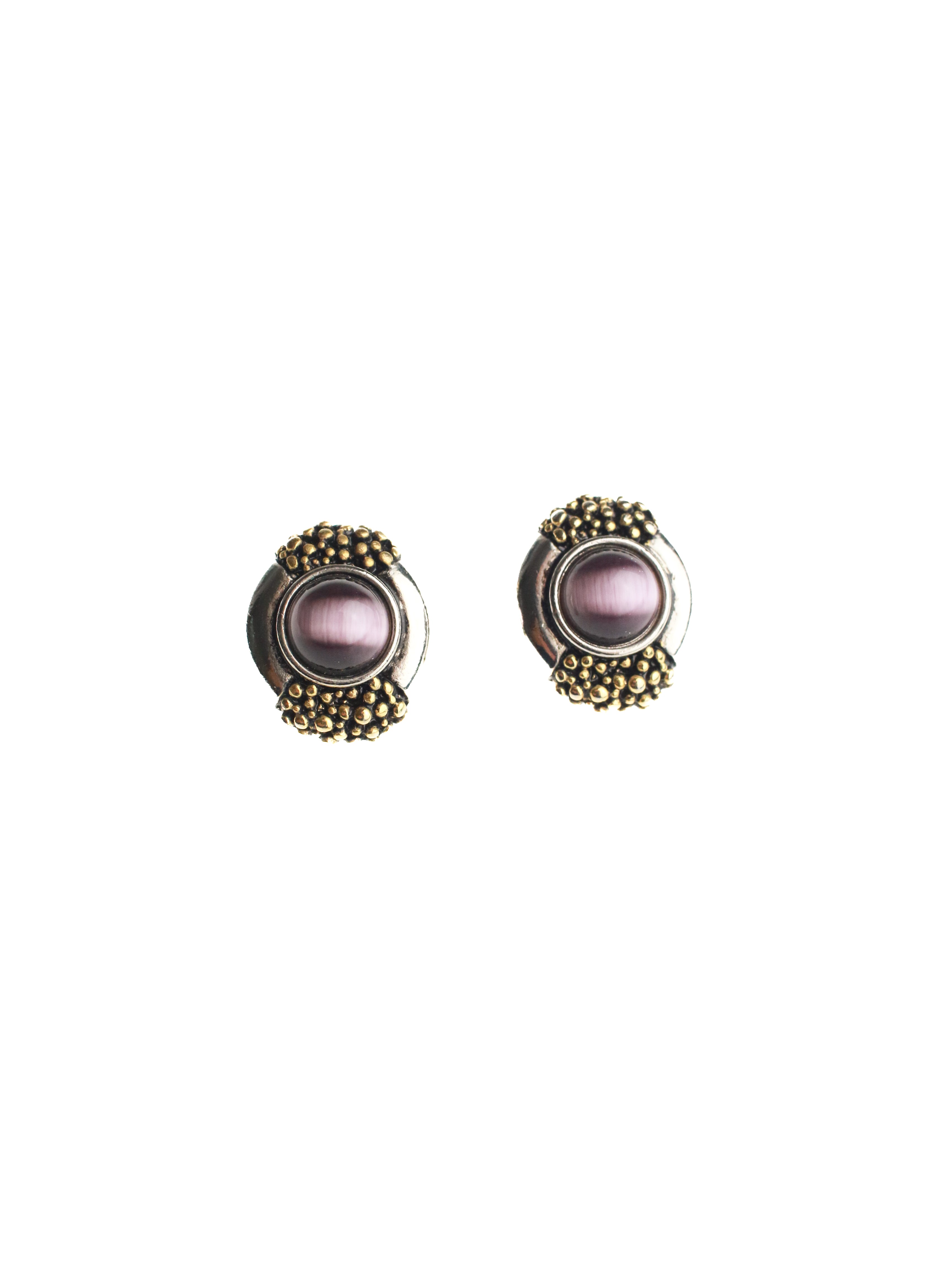 Purple Dewdrop Studs | Whit's Vintage Picks