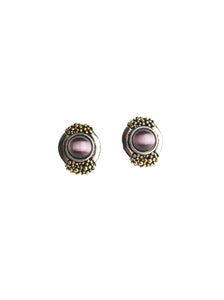 Purple Dewdrop Studs | Whit's Vintage Picks