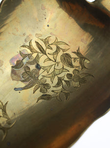 Etched Brass Spoon Rest