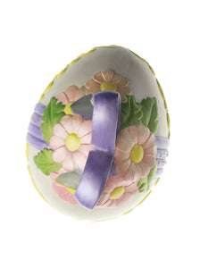 Lavender Egg Covered Candy Dish