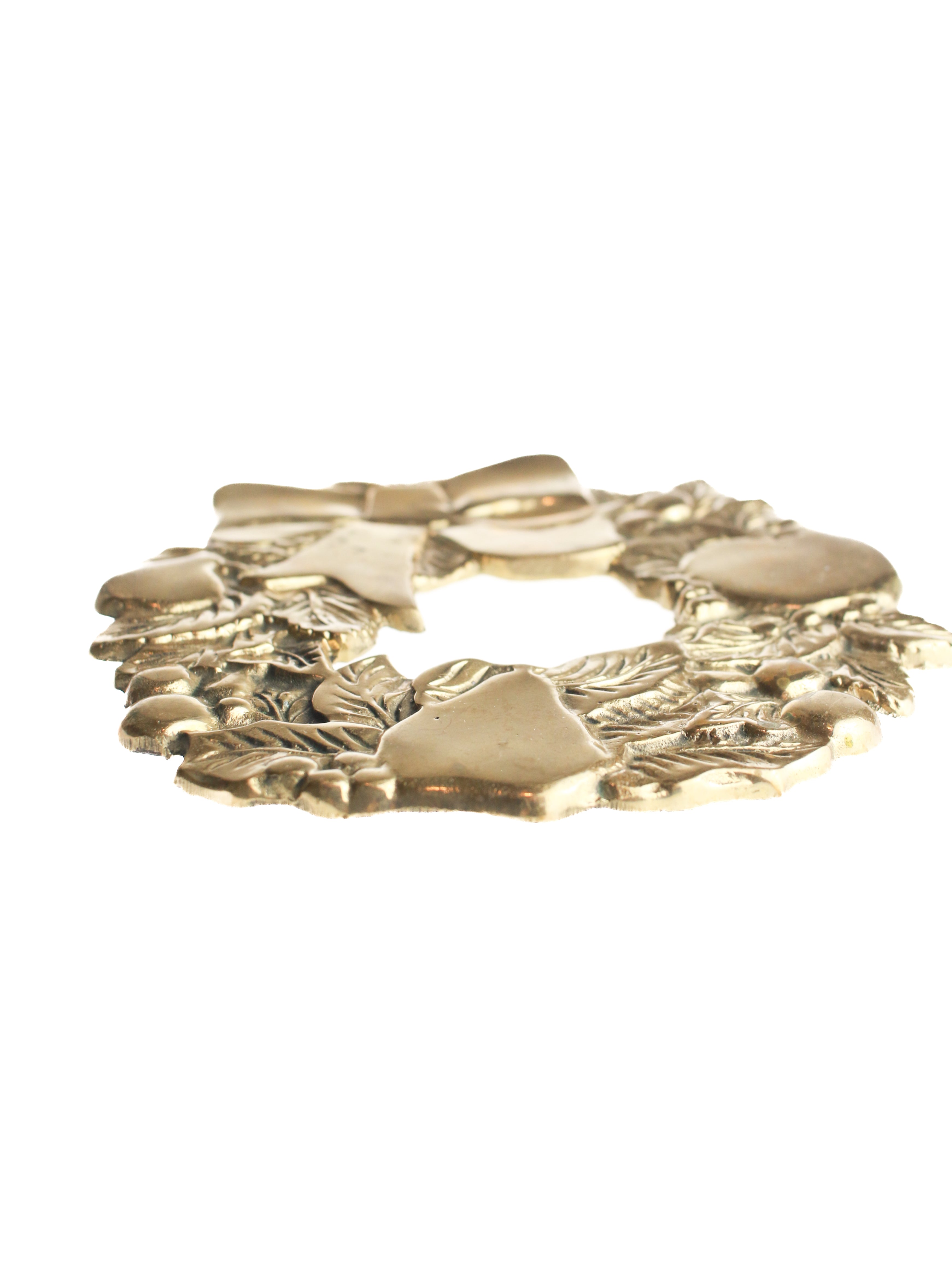 Brass Christmas Trivet (Set of 2)