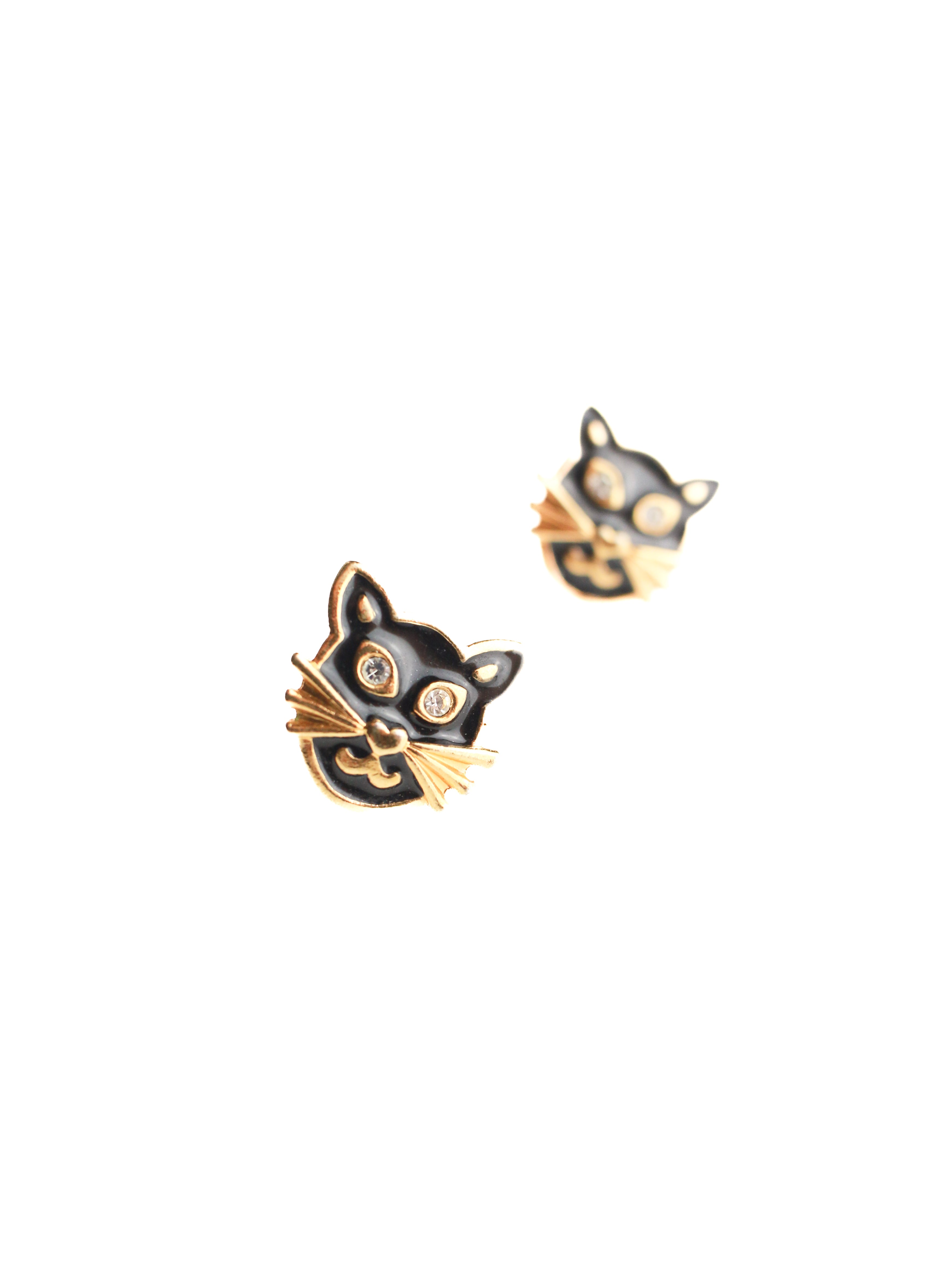 Kitty Studs | Whit's Vintage Picks