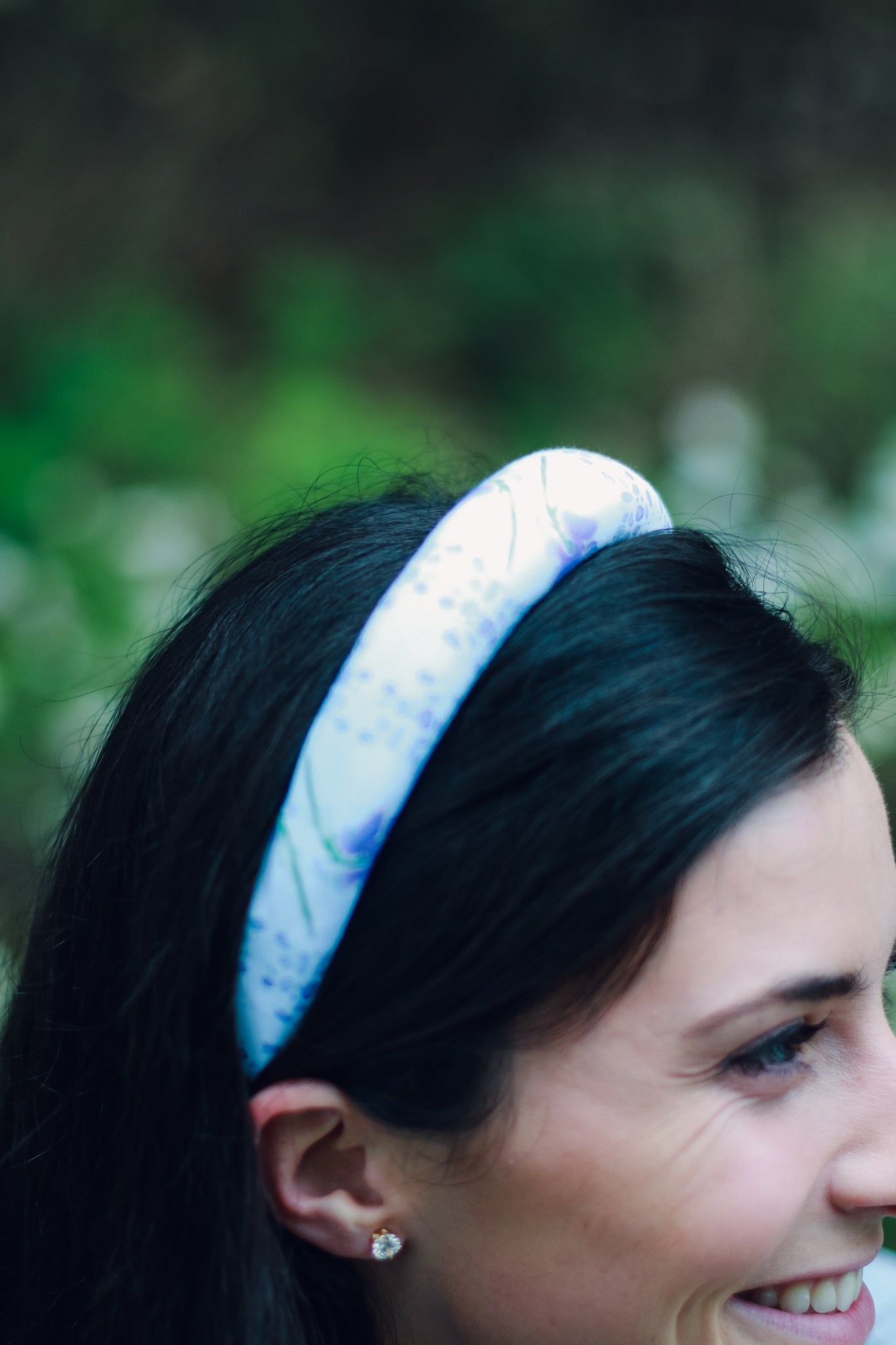 Honolulu Headbands Puffy White Hairband