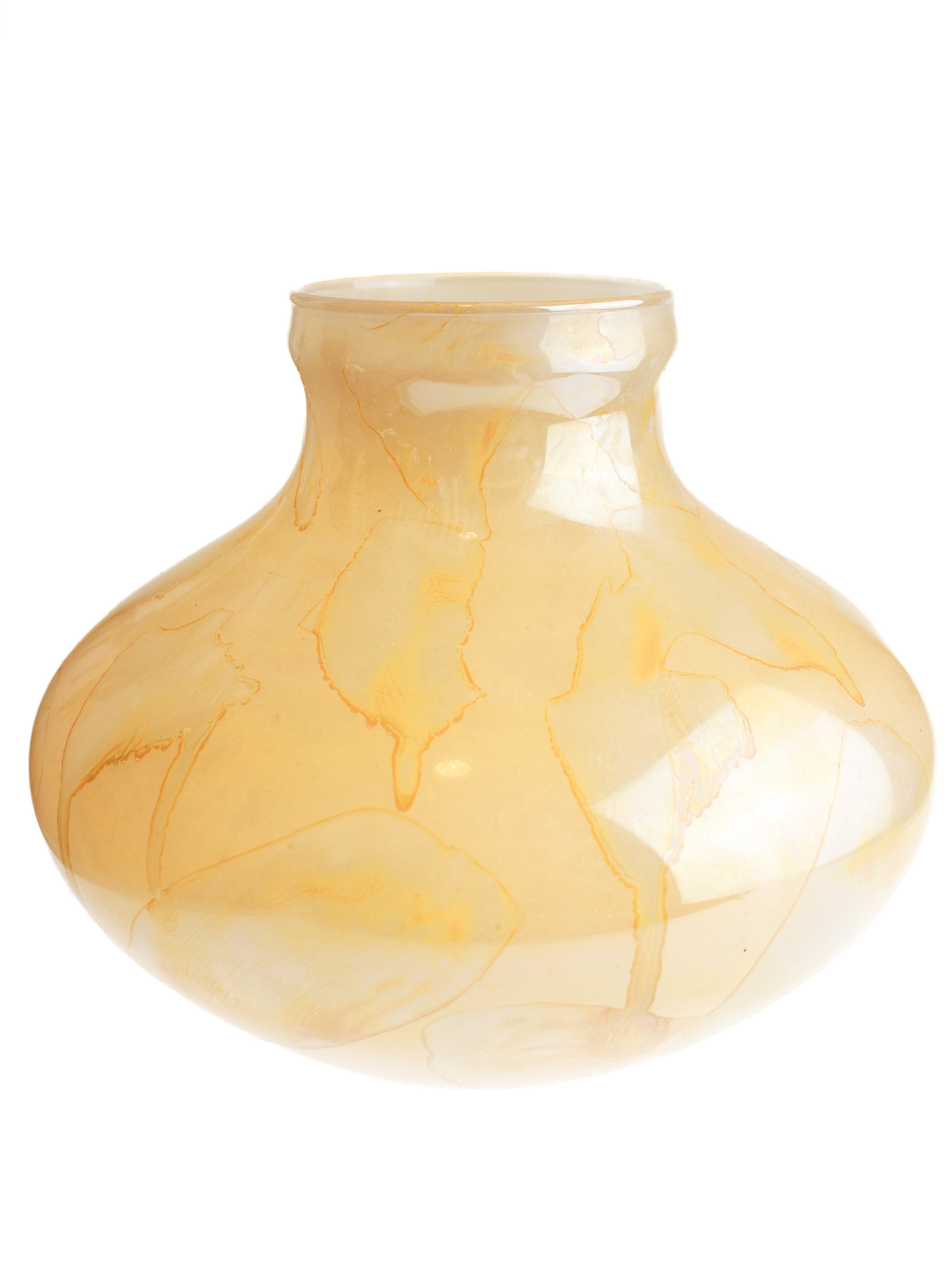 Butter Vein Silhouette Vase