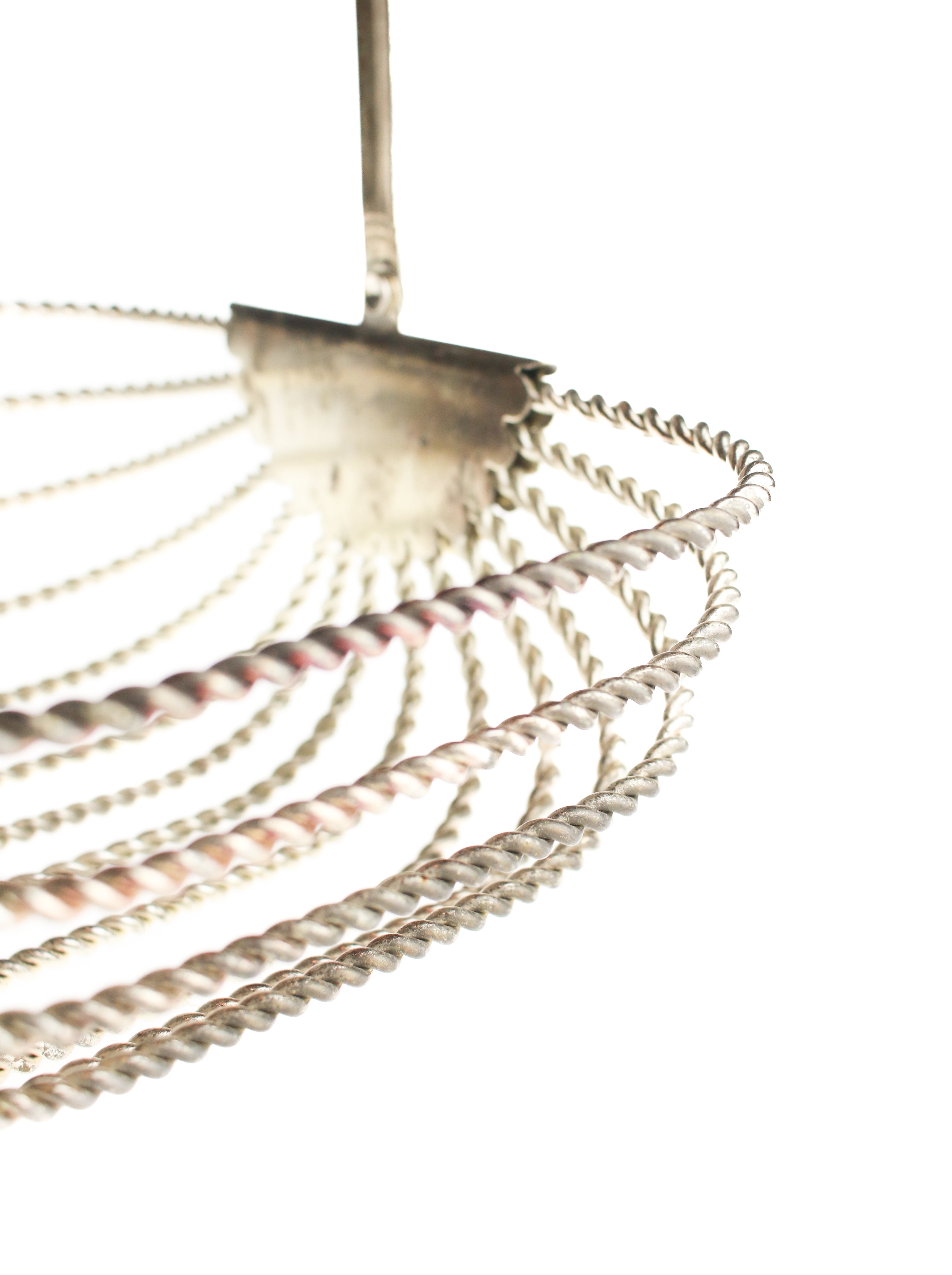 Silver Twist Basket