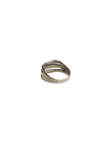 Tri Line Silver Ring  | Whit's Vintage Picks