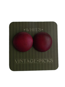 Purple Pop Studs | Whit's Vintage Picks