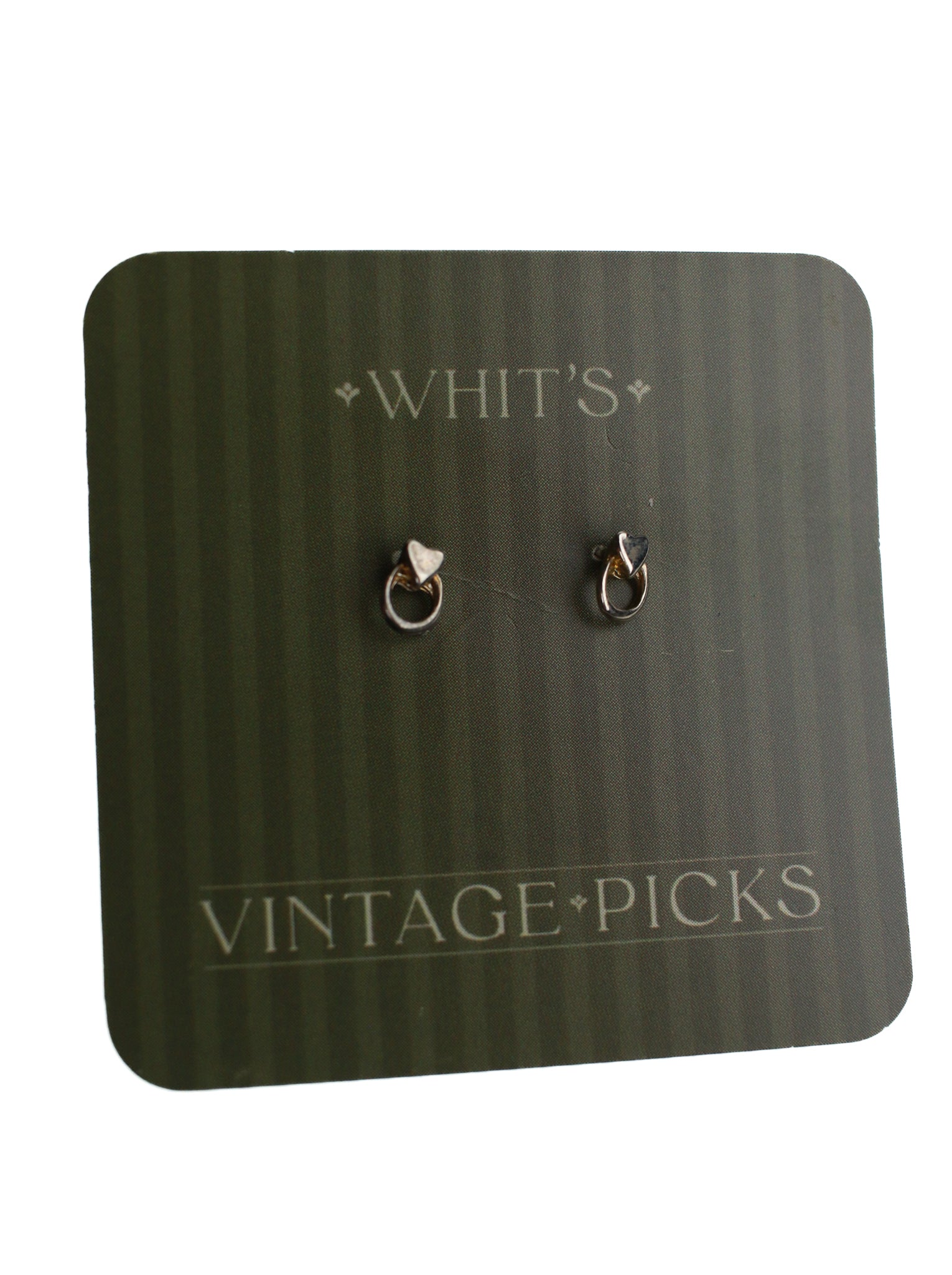 Itty Bitty Heart Hoops | Whit's Vintage Picks