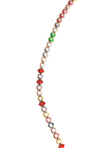 Rainbow Gem Necklace