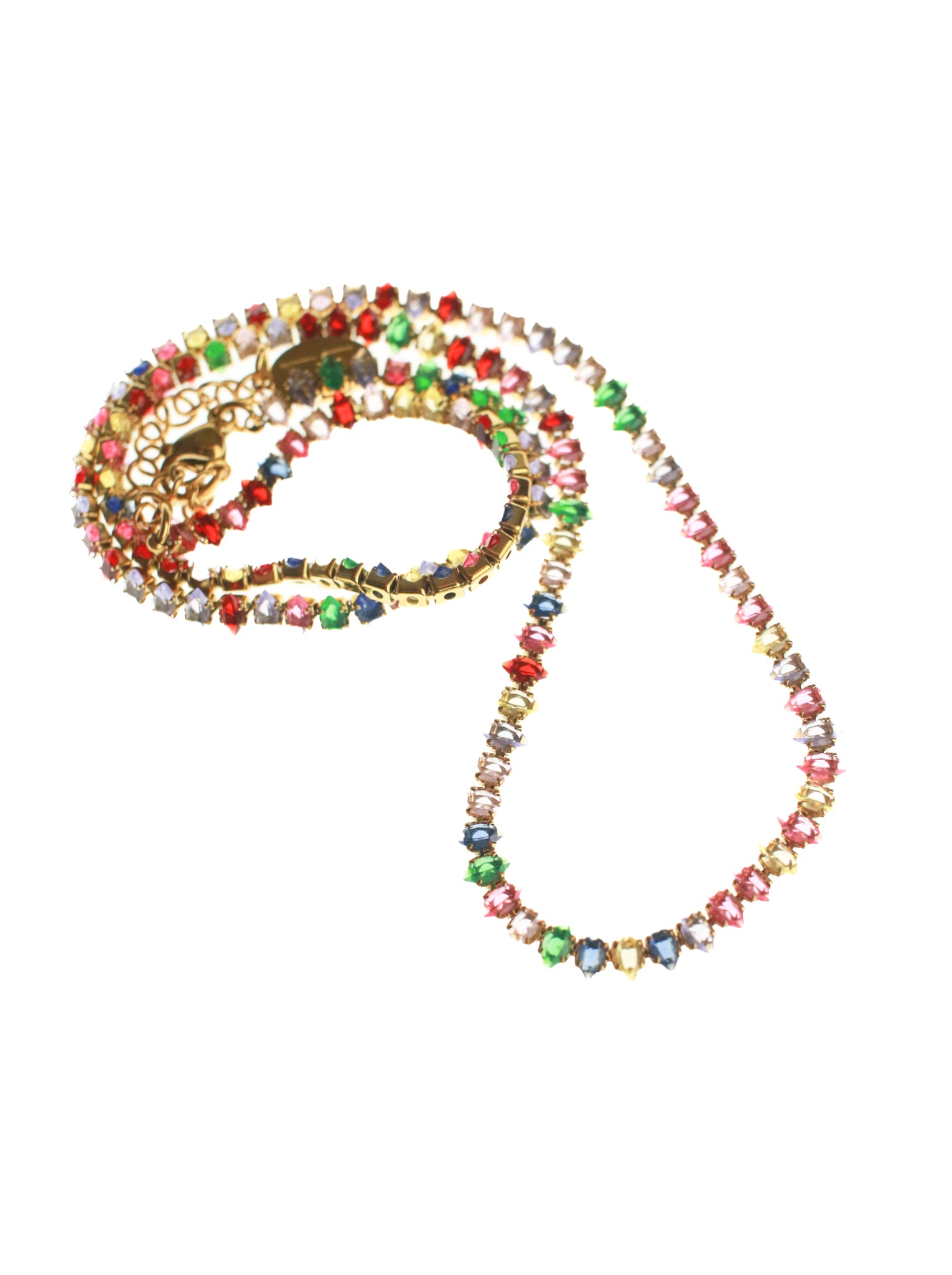 Rainbow Gem Necklace