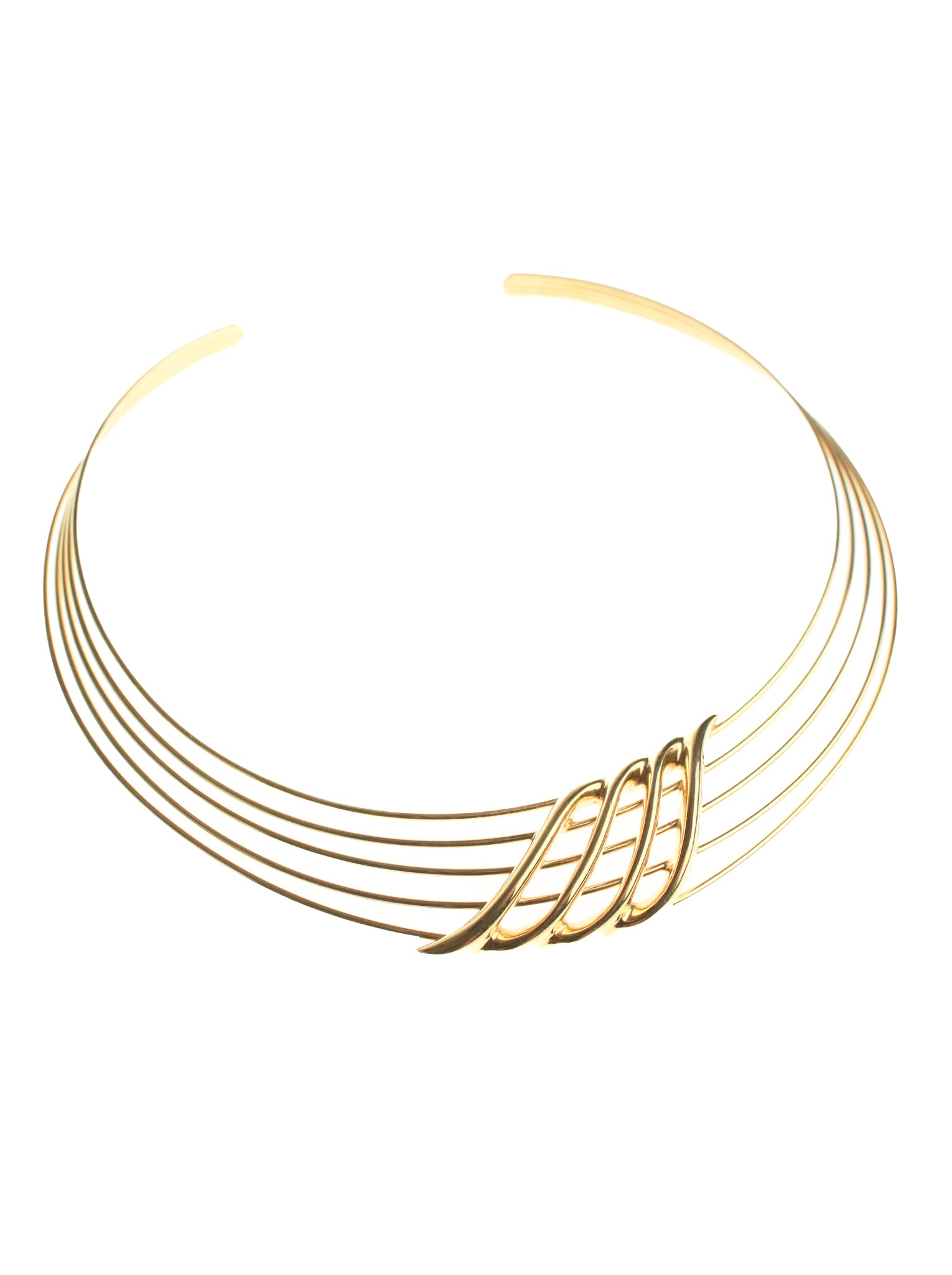 Gold Cuff Necklace | Whit's Vintage Picks