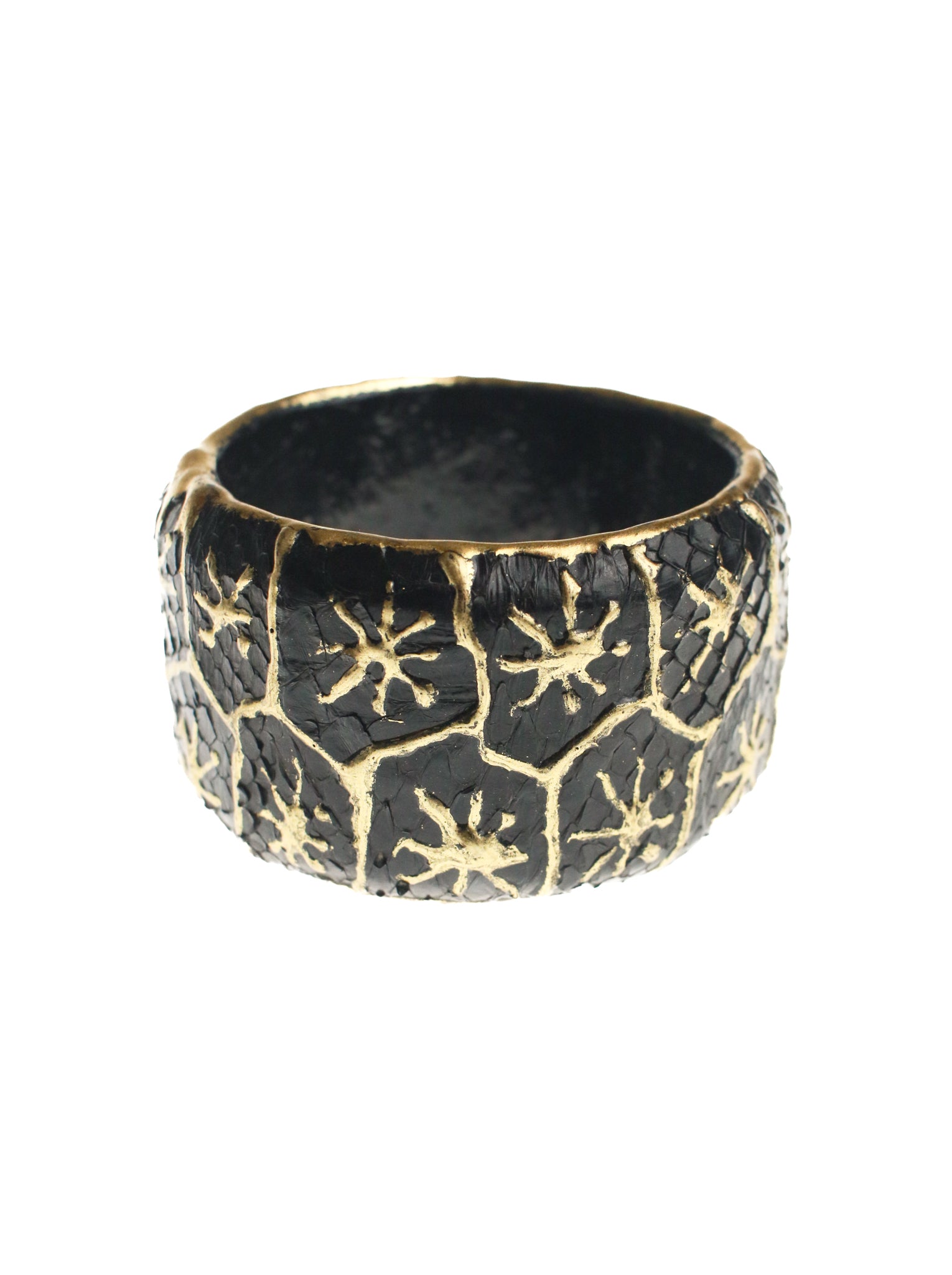 Black & Gold Cuff | Whit's Vintage Picks