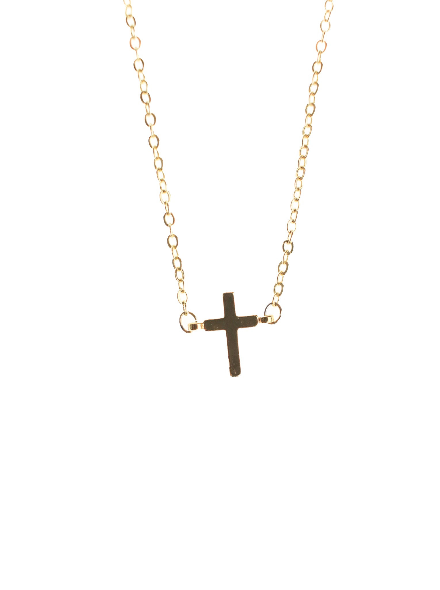 Delicate Cross Chain Necklace | Whit's Vintage Picks