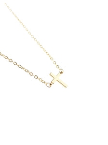 Delicate Cross Chain Necklace | Whit's Vintage Picks