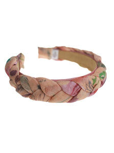 Gauze Braided Headband | Margot Print