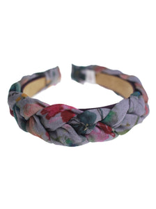 Gauze Braided Headband | Margot Print