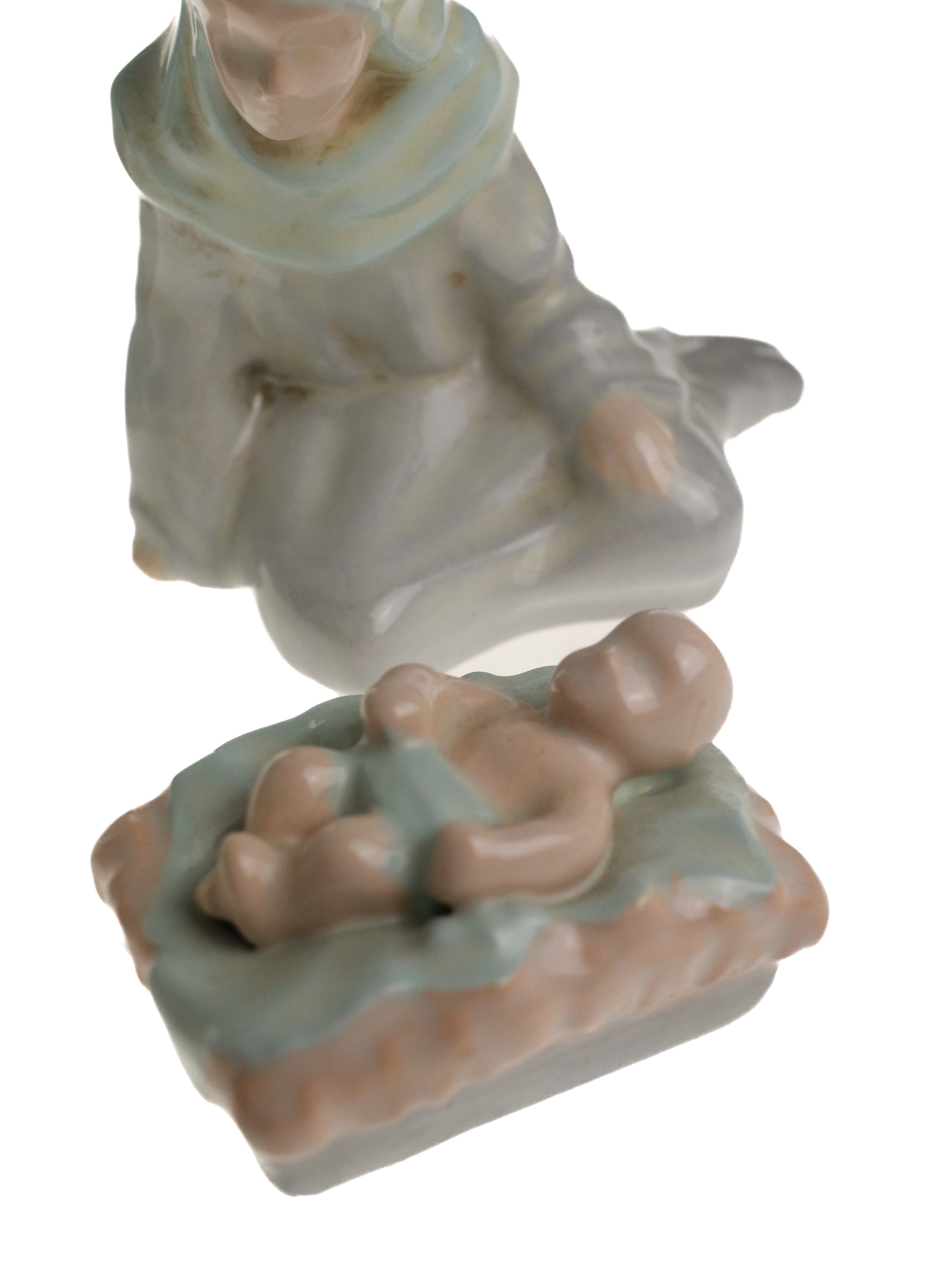 Pastel Ceramic Nativity | Whit's Vintage Picks